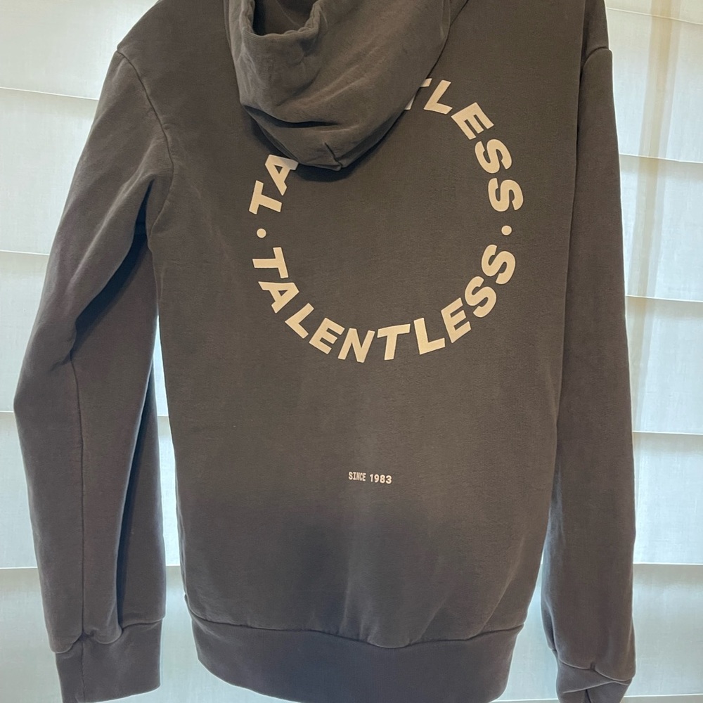 Talentless grey hoodie